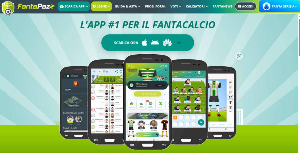 app per giocare al fantacalcio