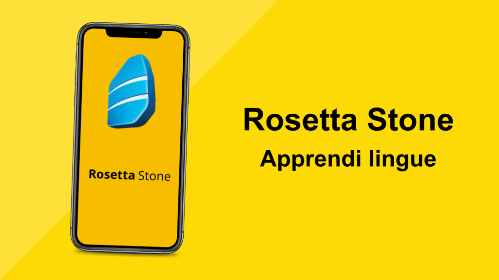 app apprendimento lingue Rosetta ston