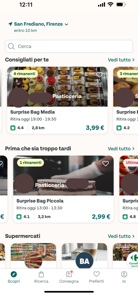 App per risparmiare sul cibo