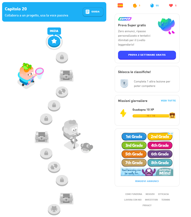 app gratuita per imparare le lingue