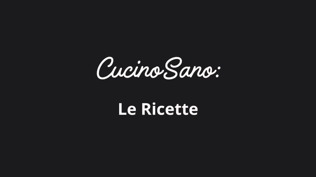 app ricette