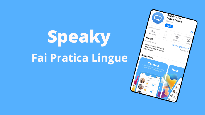 Speaky: l’app che ti fa imparare le lingue e connetterti con il mondo