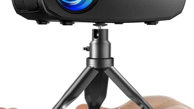 Mini Proiettore Portatile Elephas: La Tua Sala Cinema in Tasca