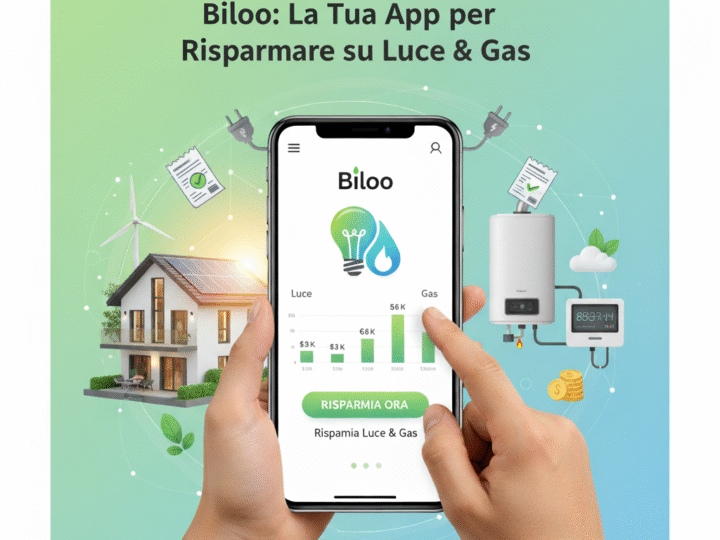 Billoo: l’app che ti fa risparmiare su luce e gas
