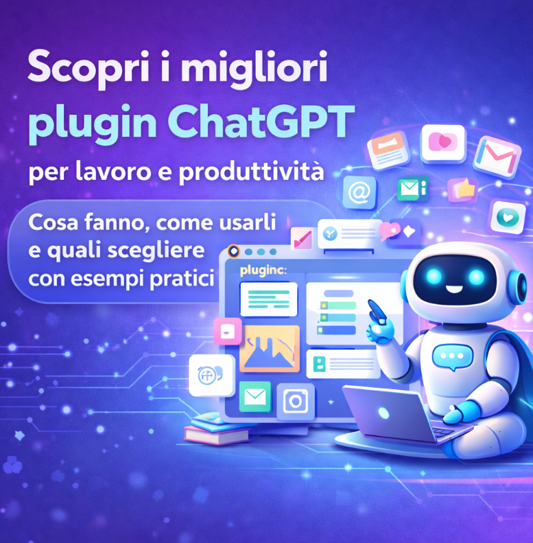 I migliori plugin ChatGPT per lavoro e produttività: guida completa