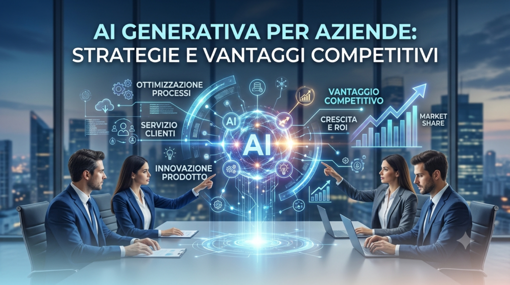 Intelligenza artificiale generativa per aziende